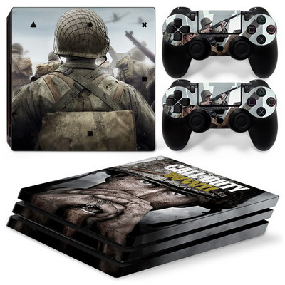 Za PS4 Pro Call of Duty Black Ops PVC Skin Vinyl naljepnica Decal Cover Console DualSense kontroleri Zaštitna naljepnica otporna na prašinu