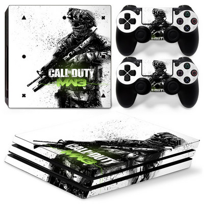 Za PS4 Pro Call of Duty Black Ops PVC Skin Vinyl naljepnica Decal Cover Console DualSense kontroleri Zaštitna naljepnica otporna na prašinu