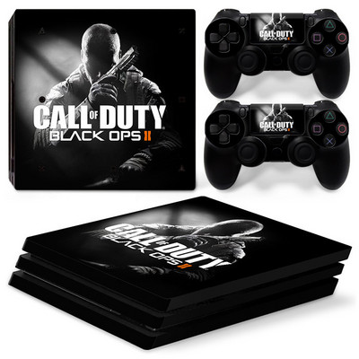 Za PS4 Pro Call of Duty Black Ops PVC Skin Vinyl naljepnica Decal Cover Console DualSense kontroleri Zaštitna naljepnica otporna na prašinu