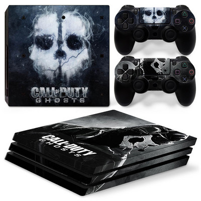 Za PS4 Pro Call of Duty Black Ops PVC Skin Vinyl naljepnica Decal Cover Console DualSense kontroleri Zaštitna naljepnica otporna na prašinu