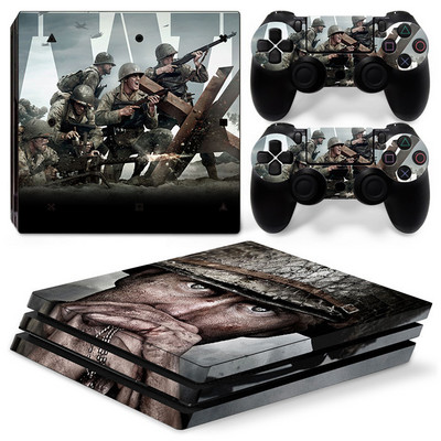 Za PS4 Pro Call of Duty Black Ops PVC Skin Vinyl naljepnica Decal Cover Console DualSense kontroleri Zaštitna naljepnica otporna na prašinu