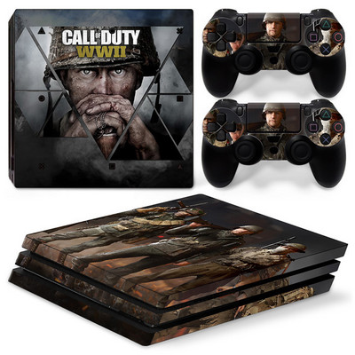 Za PS4 Pro Call of Duty Black Ops PVC Skin Vinyl naljepnica Decal Cover Console DualSense kontroleri Zaštitna naljepnica otporna na prašinu
