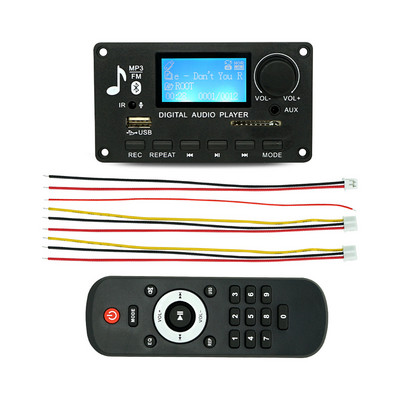 MP3 vezeték nélküli LCD dekóderek zenelejátszó hangrögzítő modul infravörös felvevő kártya csere dekódoló elektronika