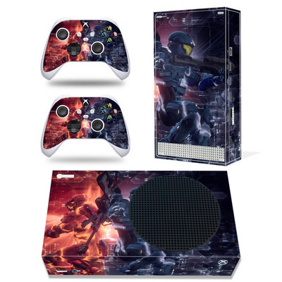 „Xbox Series S“ konsolei ir 2 valdikliams „Skin Sticker Killer Design“ apsauginis lipdukas, visas komplektas „Xbox Series S“