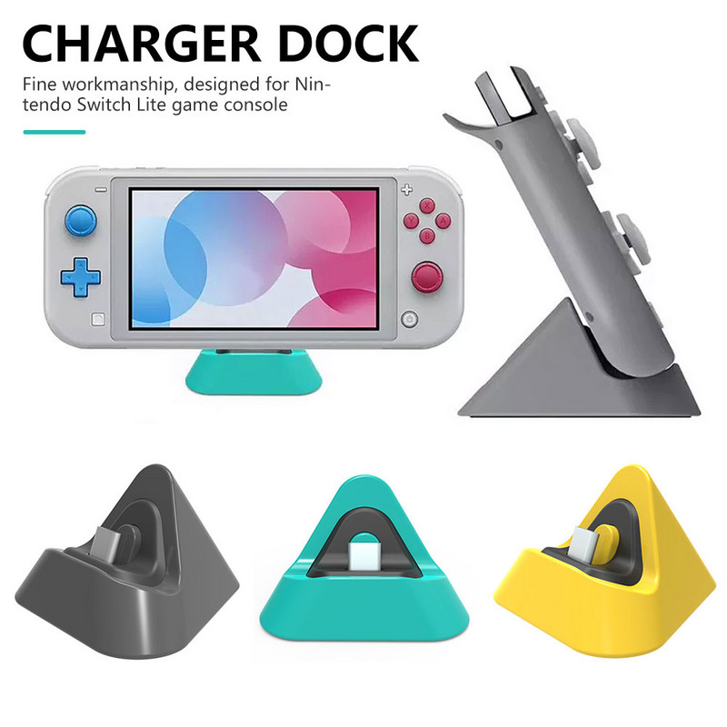 NS Switch / Switch Lite Type C hordozható mini játékkonzol töltő dokkoló CUniversal harger alapállványokhoz Töltő dokkoló állomáshoz