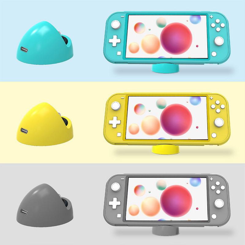 NS Switch / Switch Lite Type C hordozható mini játékkonzol töltő dokkoló CUniversal harger alapállványokhoz Töltő dokkoló állomáshoz