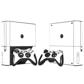 Καθαρό και ξύλινο σχέδιο Βινυλίου Skin Sticker Protector για Xbox 360 E για Xbox 360 E με κάλυμμα χειριστηρίων 2 τμχ για Xbox 360E