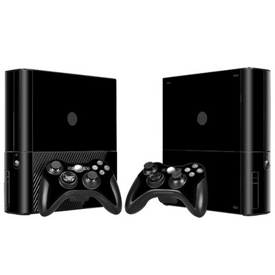 Čisti i drveni dizajn Zaštitna naljepnica za vinilnu kožu za Xbox 360 E za Xbox 360 E s poklopcem za kontrolere od 2 komada za Xbox 360E