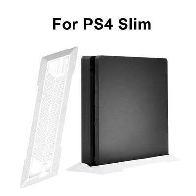 Vertikāls statīvs PS4 Slim PS4 Pro konsolei dokstacijas šūpuļa stiprinājuma kronšteins PS4 resursdatora bāzes konsoles spēļu piederumiem