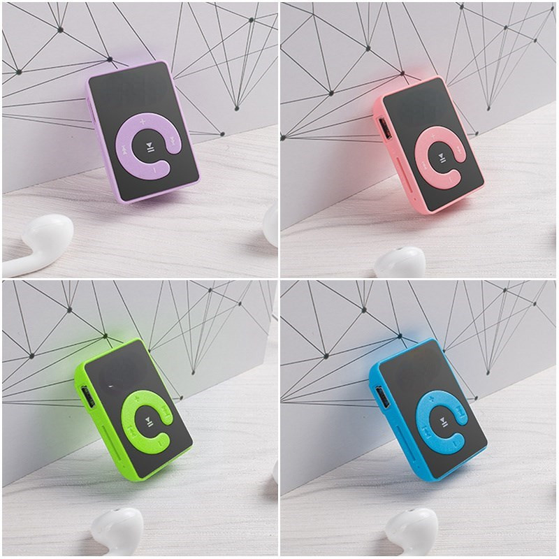 C-klahv kaasaskantav miniklamber USB MP3-mängija Walkmani muusikameediumipleieri tugi Micro SD TF-kaardi moodne Hifi MP3 välispordi jaoks