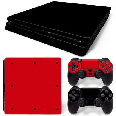 Dizajn čiste boje za PS4 slim konzolu i naljepnice za kontrolere Za ps4 slim naljepnicu za kožu za ps4 slim vinilnu naljepnicu