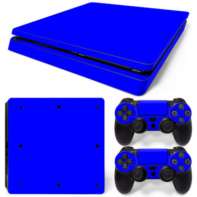 Dizajn čiste boje za PS4 slim konzolu i naljepnice za kontrolere Za ps4 slim naljepnicu za kožu za ps4 slim vinilnu naljepnicu
