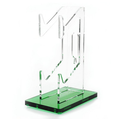 Akrilinis žaidimų pulto stovas, skirtas PS4/Xbox One/NS serijos dviejų žaidimų valdiklių stovas