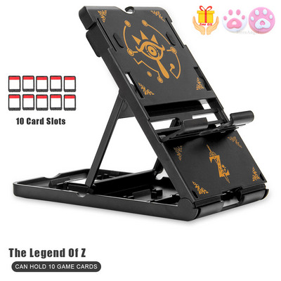 Játékállvány tartó Összecsukható, állítható, hordozható, összecsukható tartó, fő vázkonzol Kompakt PlayStand Nintendo Switch 11 Colo-hoz