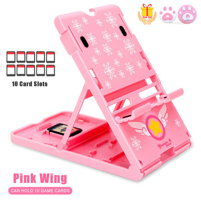 Játékállvány tartó Összecsukható, állítható, hordozható, összecsukható tartó, fő vázkonzol Kompakt PlayStand Nintendo Switch 11 Colo-hoz