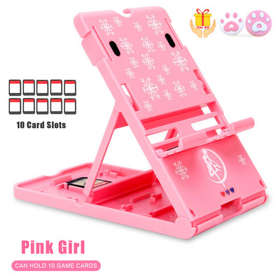 Játékállvány tartó Összecsukható, állítható, hordozható, összecsukható tartó, fő vázkonzol Kompakt PlayStand Nintendo Switch 11 Colo-hoz