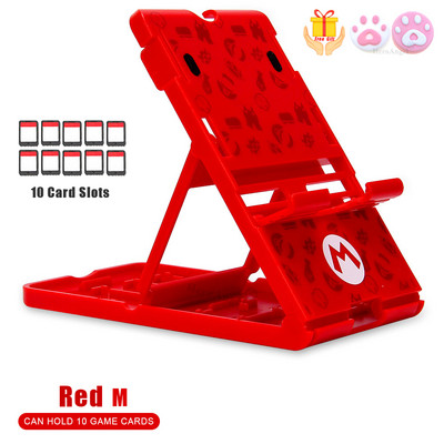 Játékállvány tartó Összecsukható, állítható, hordozható, összecsukható tartó, fő vázkonzol Kompakt PlayStand Nintendo Switch 11 Colo-hoz