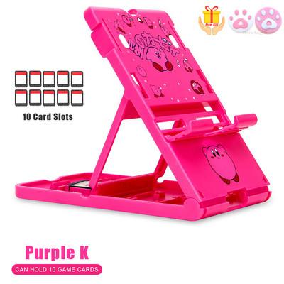 Játékállvány tartó Összecsukható, állítható, hordozható, összecsukható tartó, fő vázkonzol Kompakt PlayStand Nintendo Switch 11 Colo-hoz