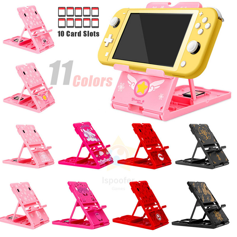 Játékállvány tartó Összecsukható, állítható, hordozható, összecsukható tartó, fő vázkonzol Kompakt PlayStand Nintendo Switch 11 Colo-hoz