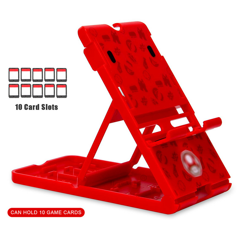 Játékállvány tartó Összecsukható, állítható, hordozható, összecsukható tartó, fő vázkonzol Kompakt PlayStand Nintendo Switch 11 Colo-hoz