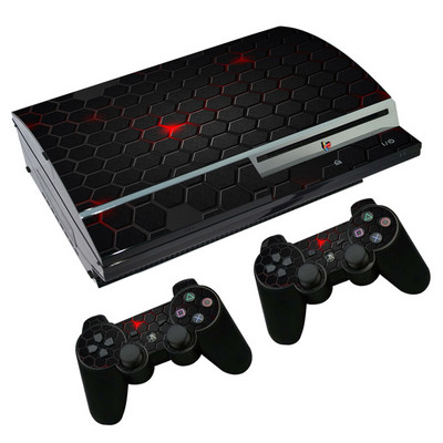 Rajzfilm desig PS3 1000 konzolhoz + 2 DB matricák P S3 konzolhoz Vinyl Skin matrica p s3 matricához