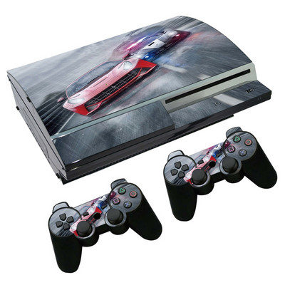 Rajzfilm desig PS3 1000 konzolhoz + 2 DB matricák P S3 konzolhoz Vinyl Skin matrica p s3 matricához