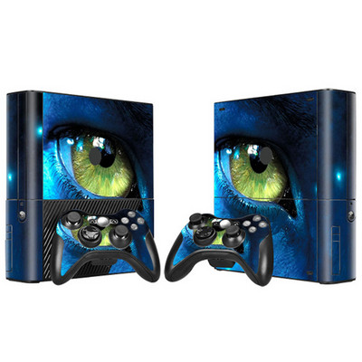 Za Microsoft XBOX 360 E naljepnica za popularnu igru, vinilna konzola i 2 maske za kontroler igre