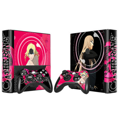 Za Microsoft XBOX 360 E naljepnica za popularnu igru, vinilna konzola i 2 maske za kontroler igre