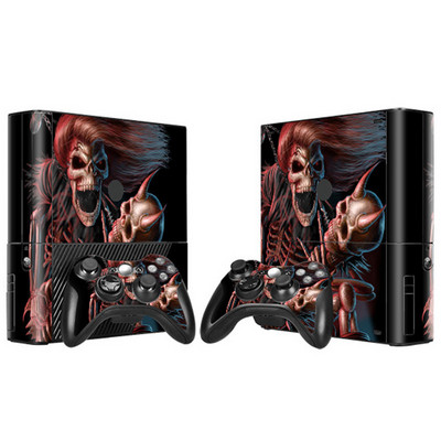 Za Microsoft XBOX 360 E naljepnica za popularnu igru, vinilna konzola i 2 maske za kontroler igre