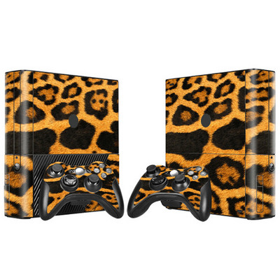 Elegantna naljepnica s vinilnim naljepnicama za XBOX 360 E igraću konzolu + 2 kontrolera, zaštitni poklopac