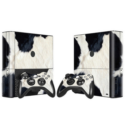 Elegantna naljepnica s vinilnim naljepnicama za XBOX 360 E igraću konzolu + 2 kontrolera, zaštitni poklopac