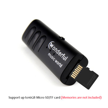 Mini MP3 Player Clip Φορητό USB MP3 Player Υποστήριξη 16GB Micro SD Walkman Lettore TF Card Digital Music Media MP3 Module Player