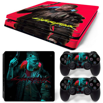 Disney Skin Sticker Защитно фолио за PlayStation4 Slim PS4 PS4Slim Console Controllers Cover Аксесоари Protector Para