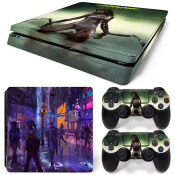 Disney Skin Sticker Защитно фолио за PlayStation4 Slim PS4 PS4Slim Console Controllers Cover Аксесоари Protector Para