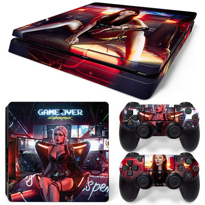 Disney Skin Sticker Zaštitna folija za PlayStation4 Slim PS4 PS4Slim Console Controllers Cover Dodaci Protector Para