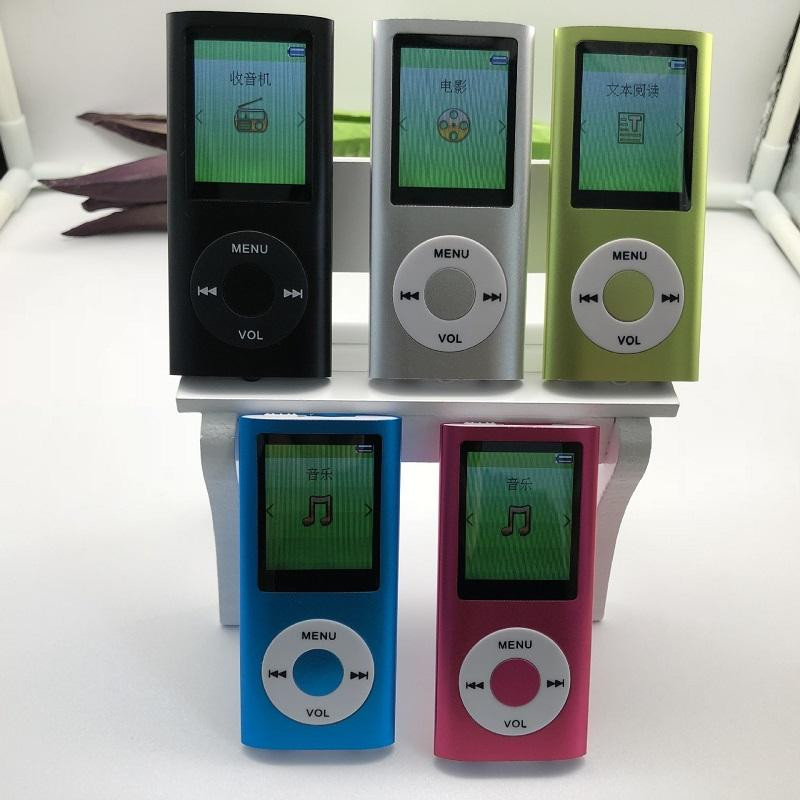 Modni glazbeni player Radio HIFI Mp3 player Digitalni LCD zaslon Snimanje glasa FM player Zvučnik Reproductor Lagani prijenosni