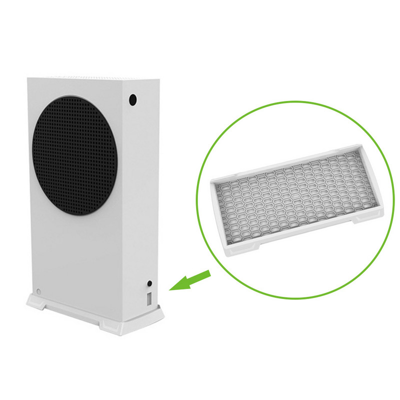 Suport vertical pentru consola de jocuri Suport de răcire pentru consolă Suport vertical din plastic Bază de suport pentru gazdă pentru accesorii de jocuri din seria Xbox S
