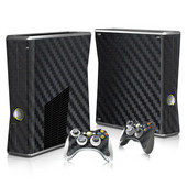 Αυτοκόλλητο από ανθρακονήματα Κάλυμμα για το Microsoft Xbox 360 Slim Decal Skin Console & 2PCS Controle Skin Sticker
