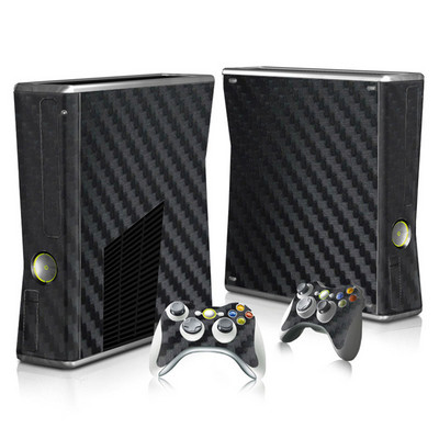Αυτοκόλλητο από ανθρακονήματα Κάλυμμα για το Microsoft Xbox 360 Slim Decal Skin Console & 2PCS Controle Skin Sticker