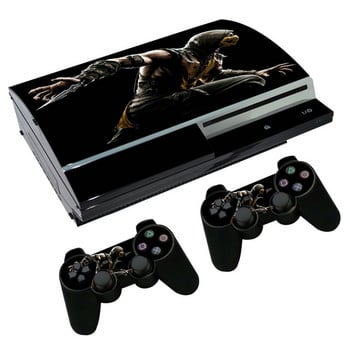 Κονσόλα και χειριστήρια STICKER Vinyl Skin Protector Για λίπος ps3