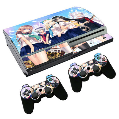 STICKER Vinyl Skin Protector konzol és vezérlők PS3 zsírhoz