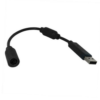 Най-продаван за Microsoft xbox360 за Xbox 360 USB Breakaway кабелна линия PC Cable Off Cord Adapter с филтър