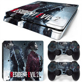 GAME 2194 PS4 Slim Skin naljepnica Decal Cover za ps4 slim konzolu i 2 kontrolera skin Vinyl slim naljepnica Decal