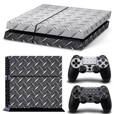 GAMEGENIXX naljepnica za kožu Geometry Design uklonjivi poklopac PVC vinil za PS4 konzolu i 2 kontrolera