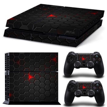 Κάλυμμα Skin Sticker For PS4 for Play station 4 Console Decal Σετ αυτοκόλλητων