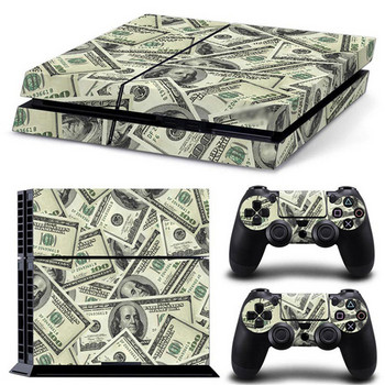 Κάλυμμα Skin Sticker For PS4 for Play station 4 Console Decal Σετ αυτοκόλλητων