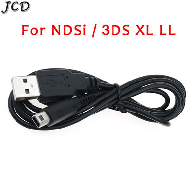 JCD USB adattöltő töltő tápkábel DS Lite DSL NDSL NDSi 3DS-hez Új 3DS XL LL NDS GBA SP