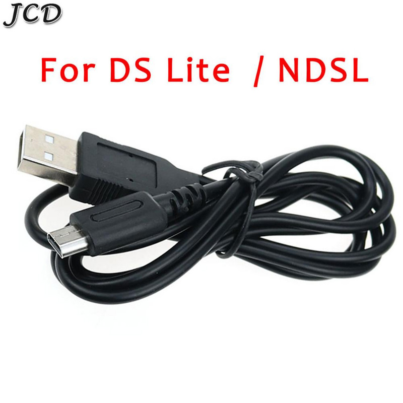 JCD USB adattöltő töltő tápkábel DS Lite DSL NDSL NDSi 3DS-hez Új 3DS XL LL NDS GBA SP