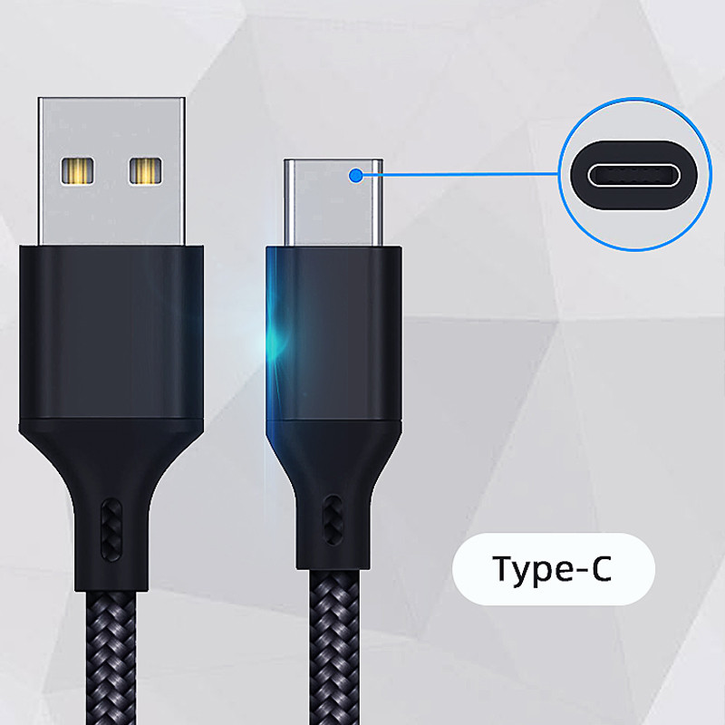 DATA FROG Kabel za napajanje za PS5/Xbox Series SX kontroler USB Type C 1m/2m/3m Kabel za punjenje za Playstation 5 Gamepad Dodaci