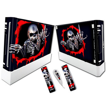 Αξεσουάρ παιχνιδιών Vinyl Skin Sticker Protector για W ii και ελεγκτές Stickers for w ii Console